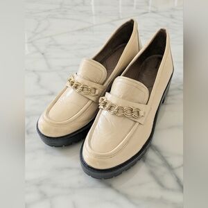 Sam Edelman NYC  Taelor Loafers | Beige | Size 10